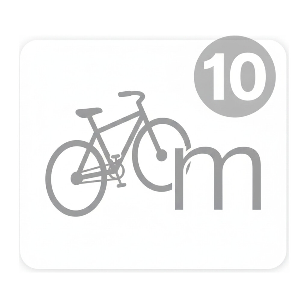 10 velosipēdu novietnes