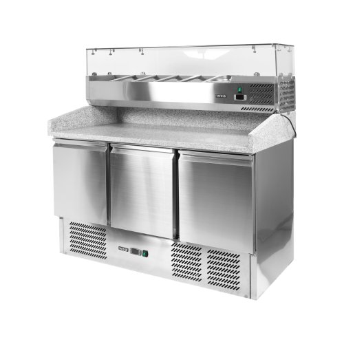 Refrigerated pizza tables