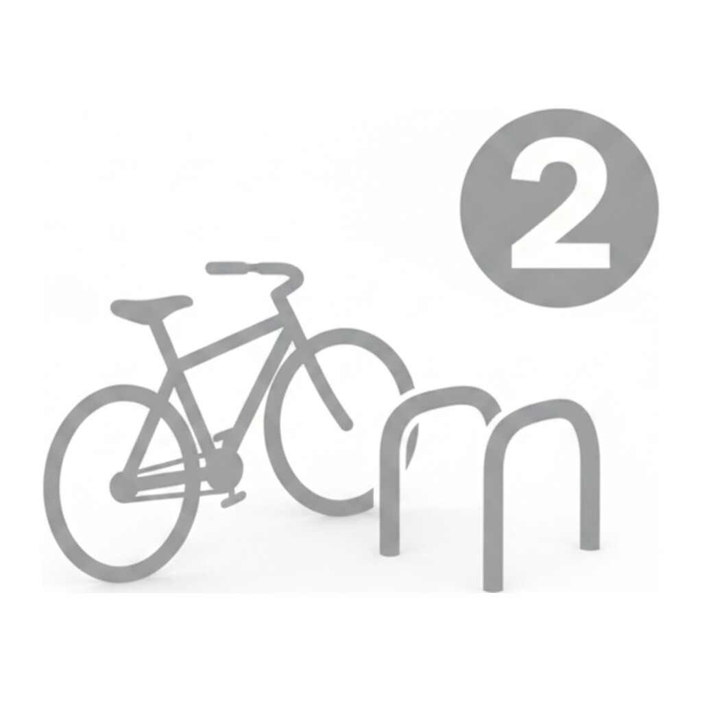 2 velosipēdu novietnes