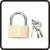 Padlocks, cylinder