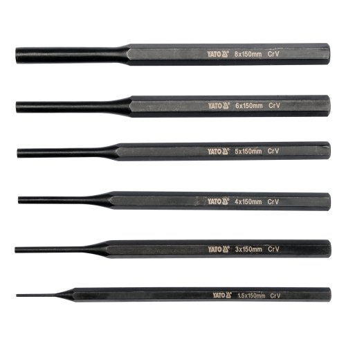 Sets of chisels, punches and punches