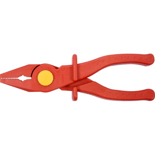 Insulated flat nose pliers