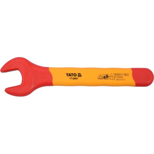 Insulated ring and open end wrenches