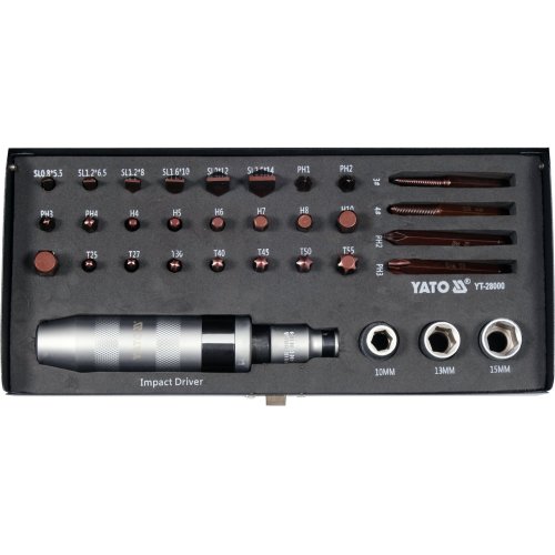 Impact screwdrivers