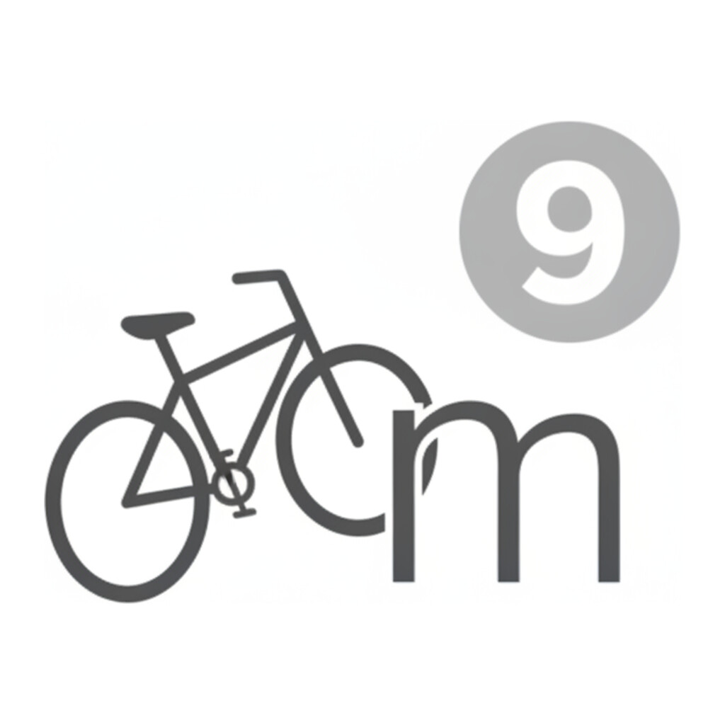 9 velosipēdu novietnes