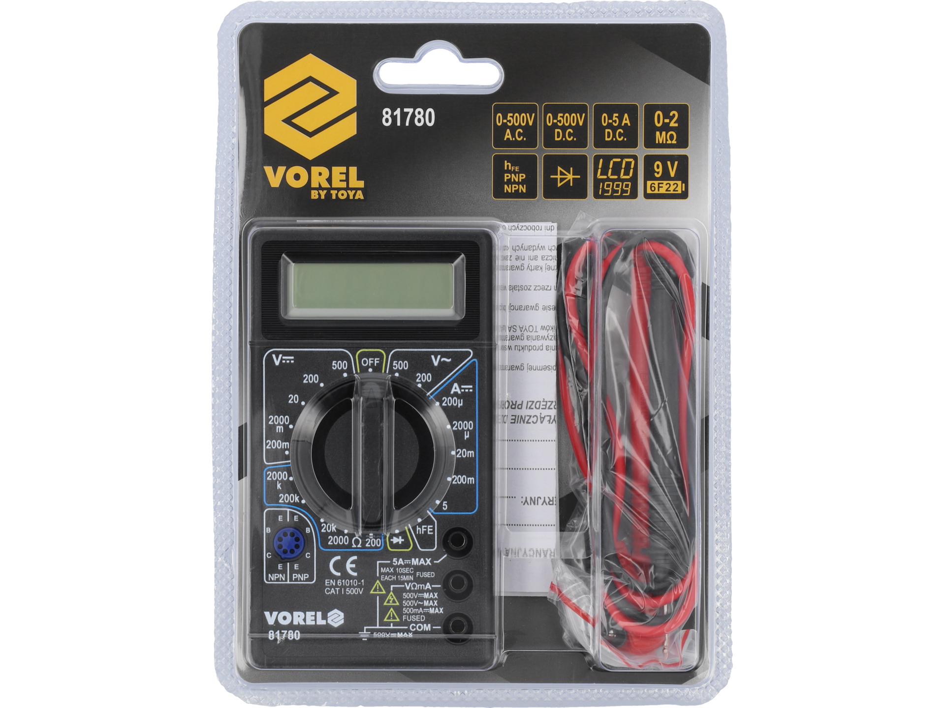 Digital universal multimeter