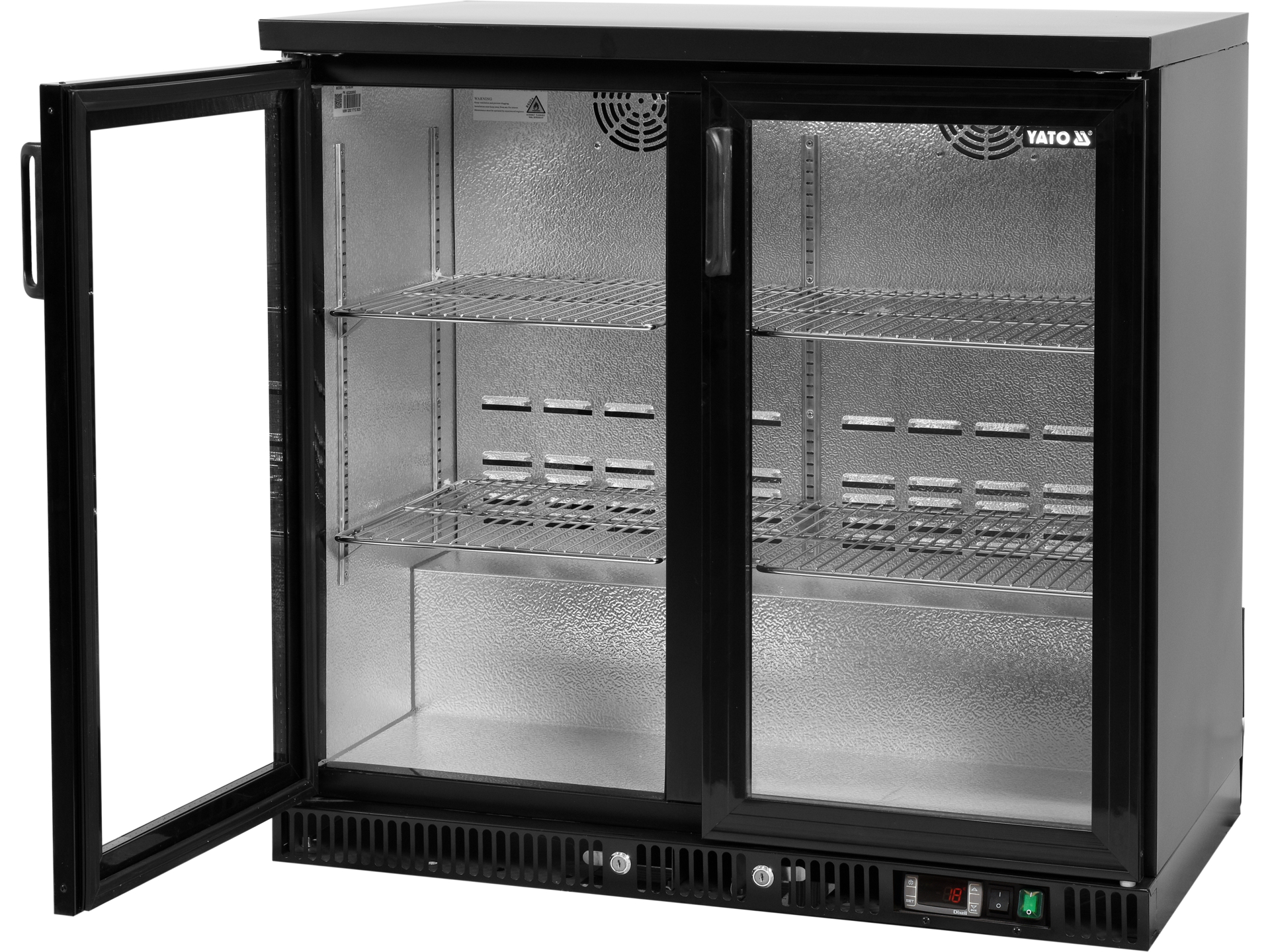 2 door bottle cooler 