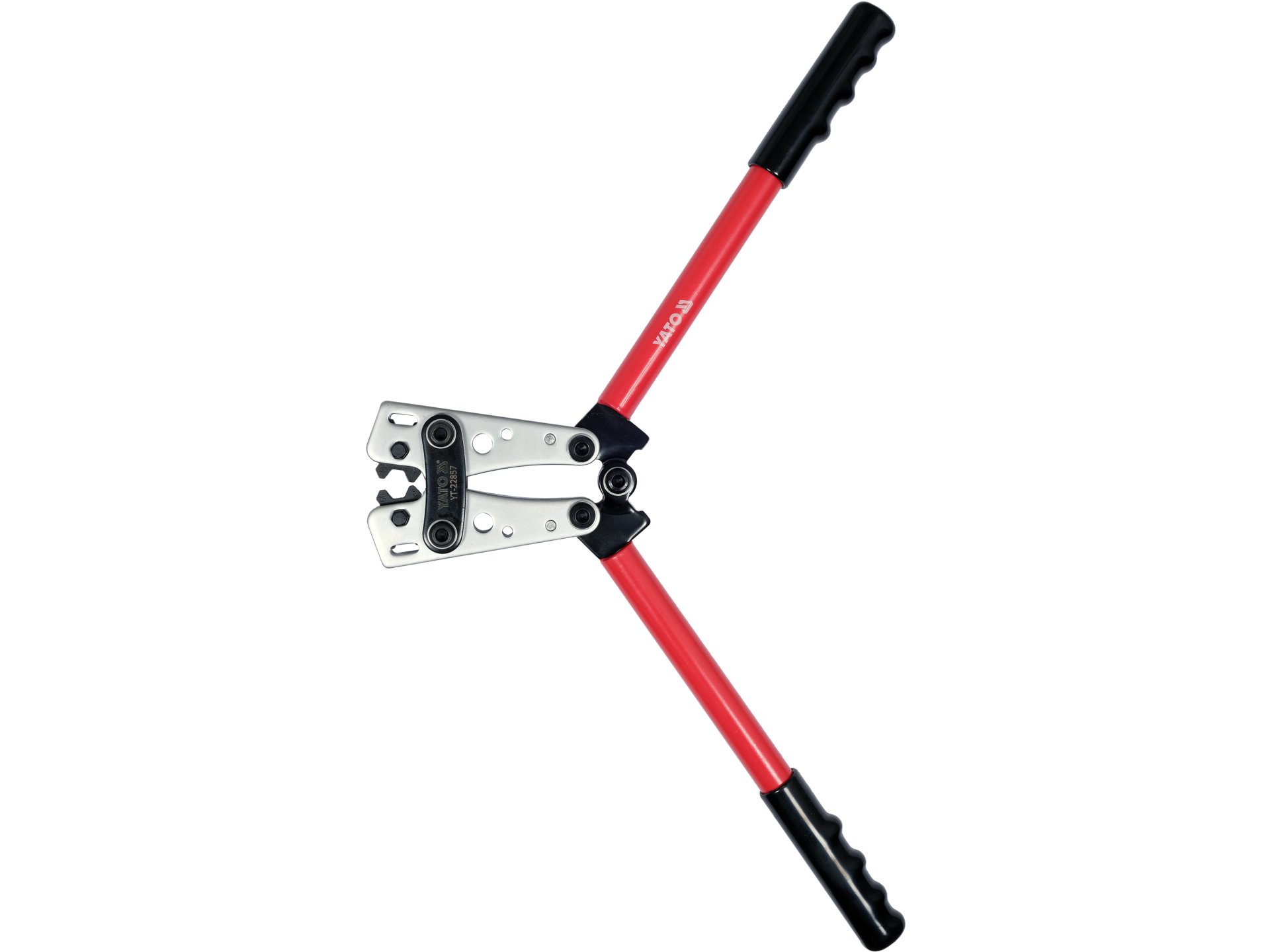 Cable lug crimping pliers