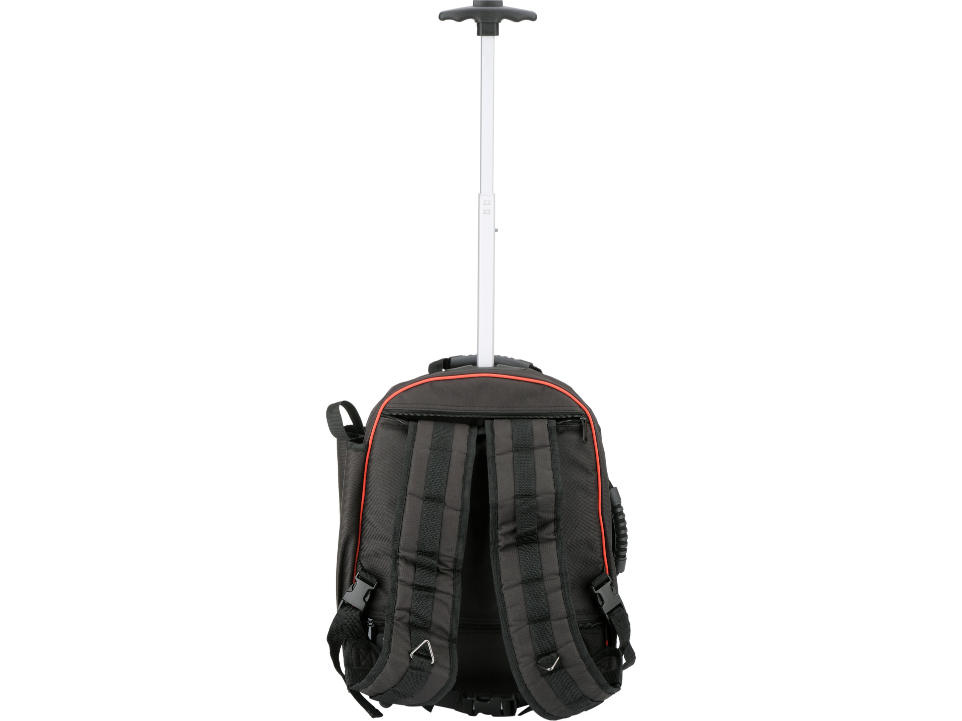 Tool backpack with wheels