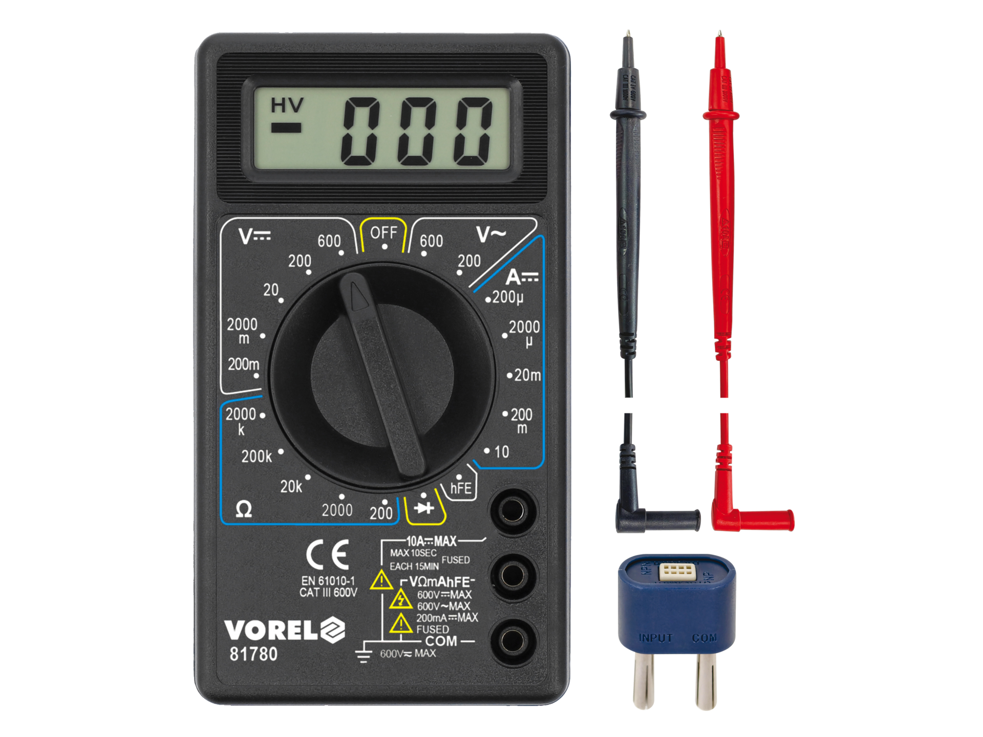 Digital universal multimeter