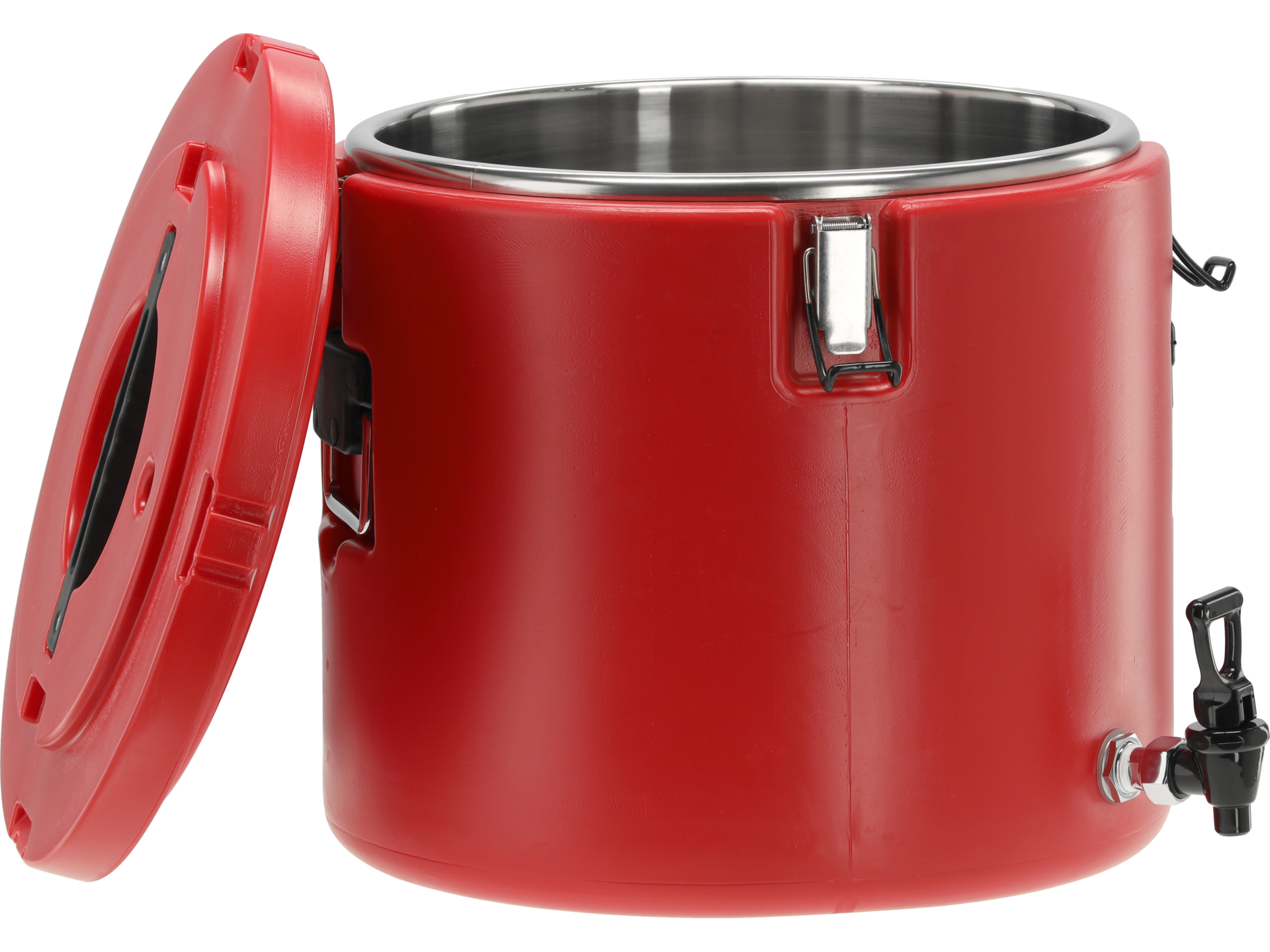 Round isothermal container
