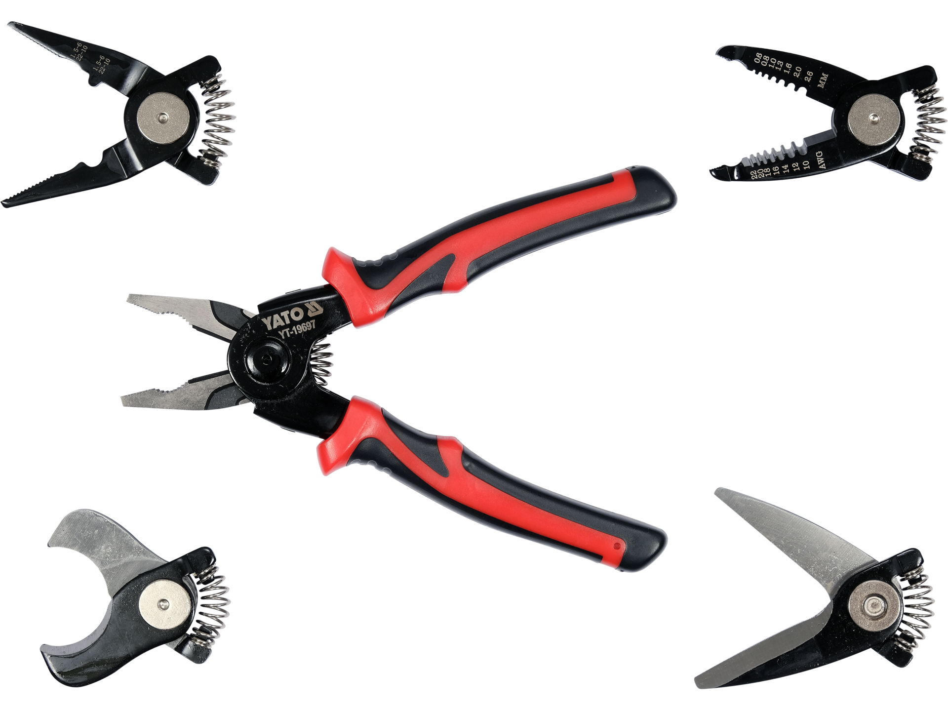 5 in 1 pliers set for electricians