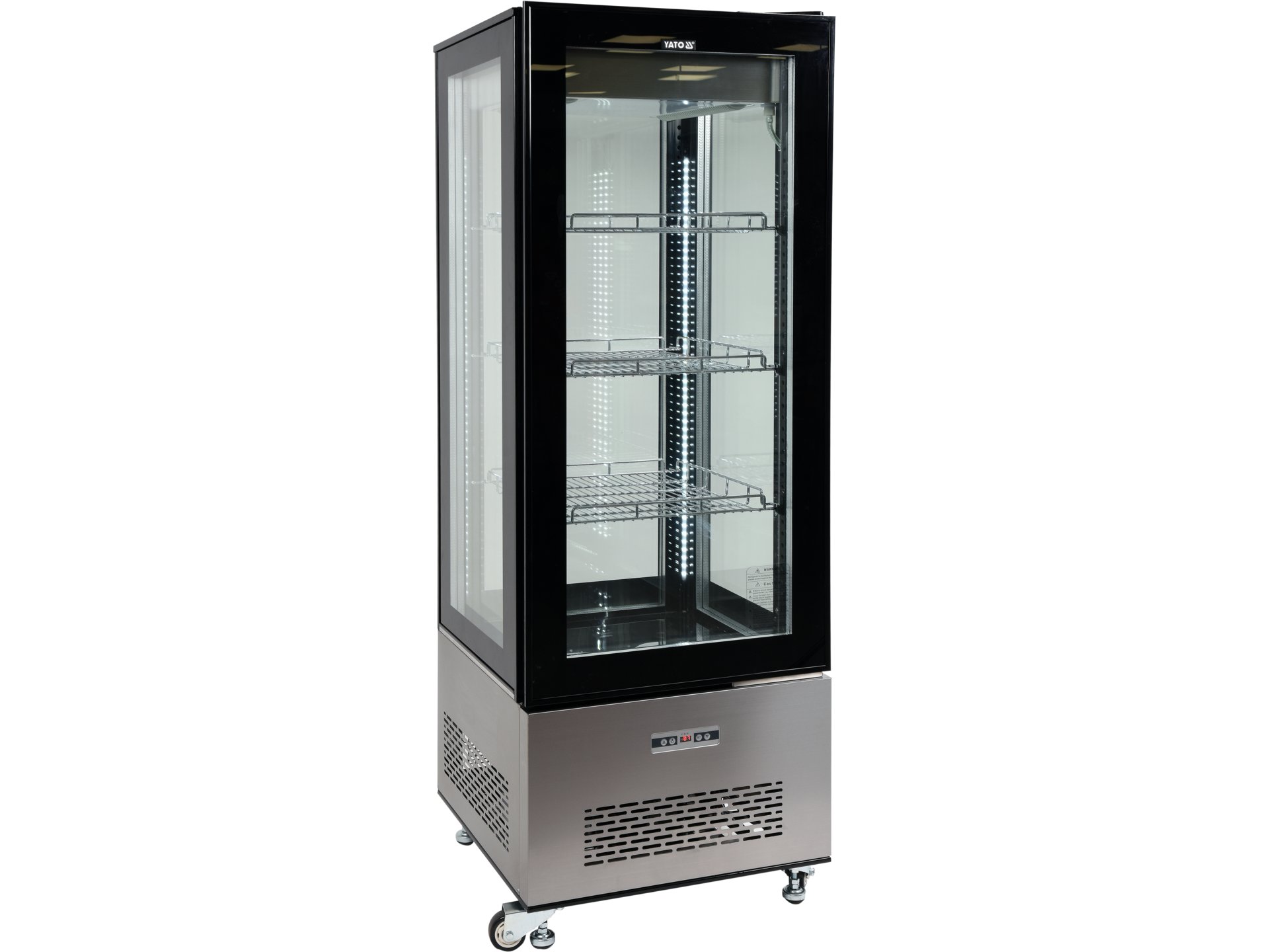 Refrigerated display case