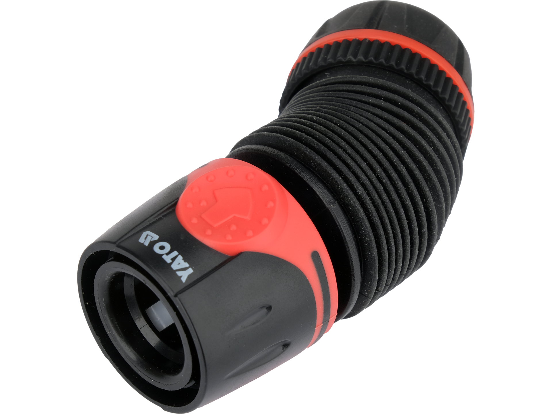 Adjustable angle hose connector
