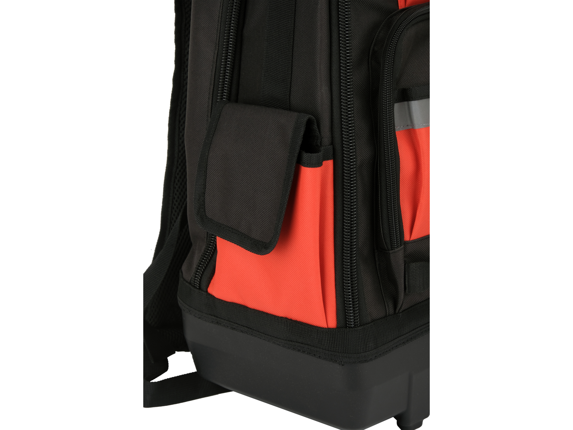 Tool backpack with wheels
