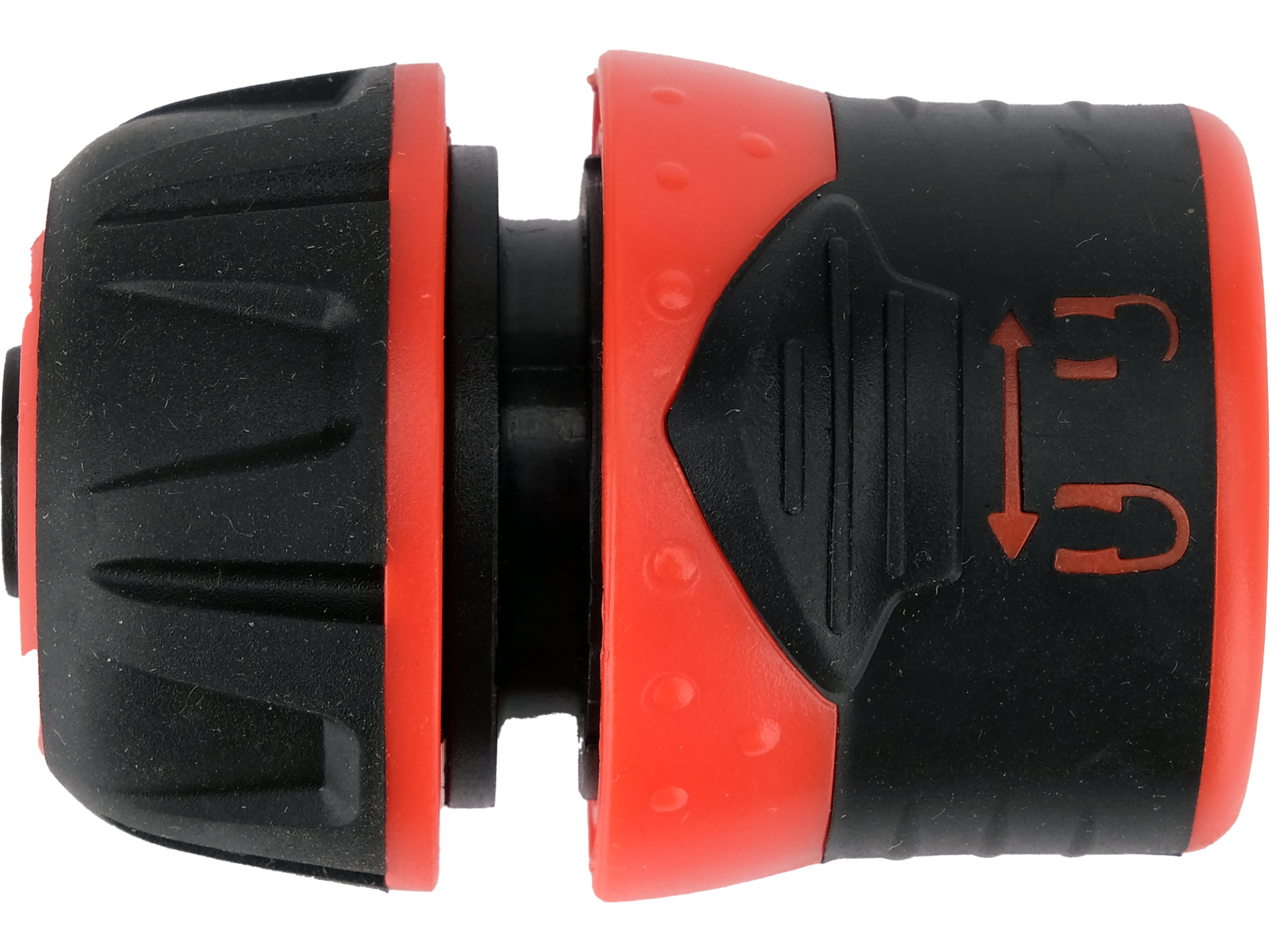 Hose connector with lock