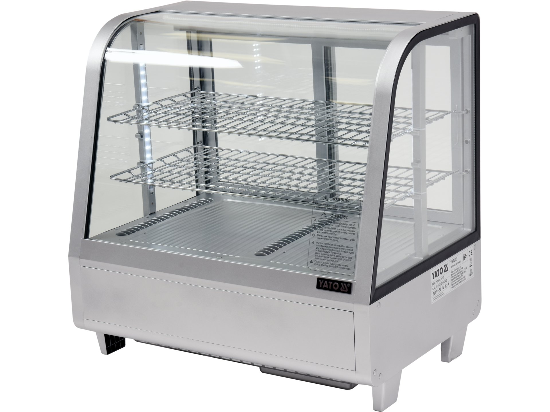 Refrigerated display case