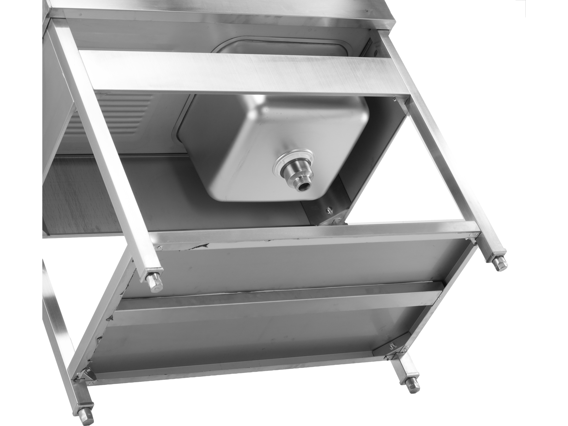 Work table with sink