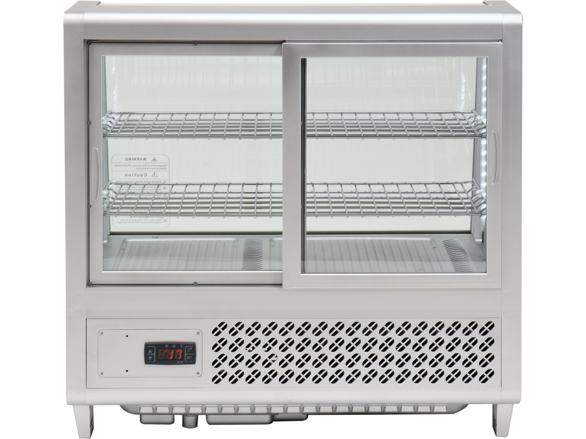 Refrigerated display case