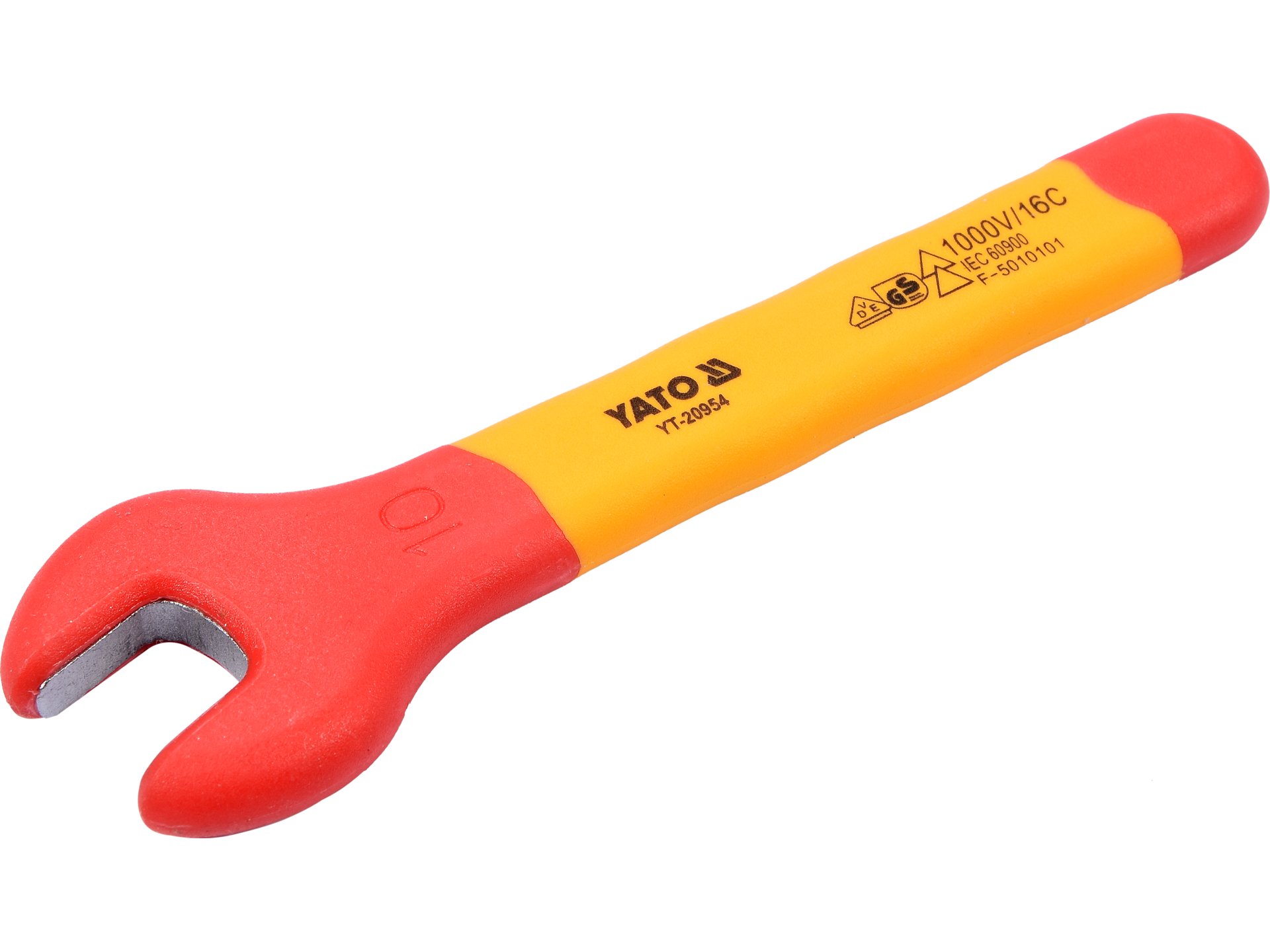 Insulated open end wrench