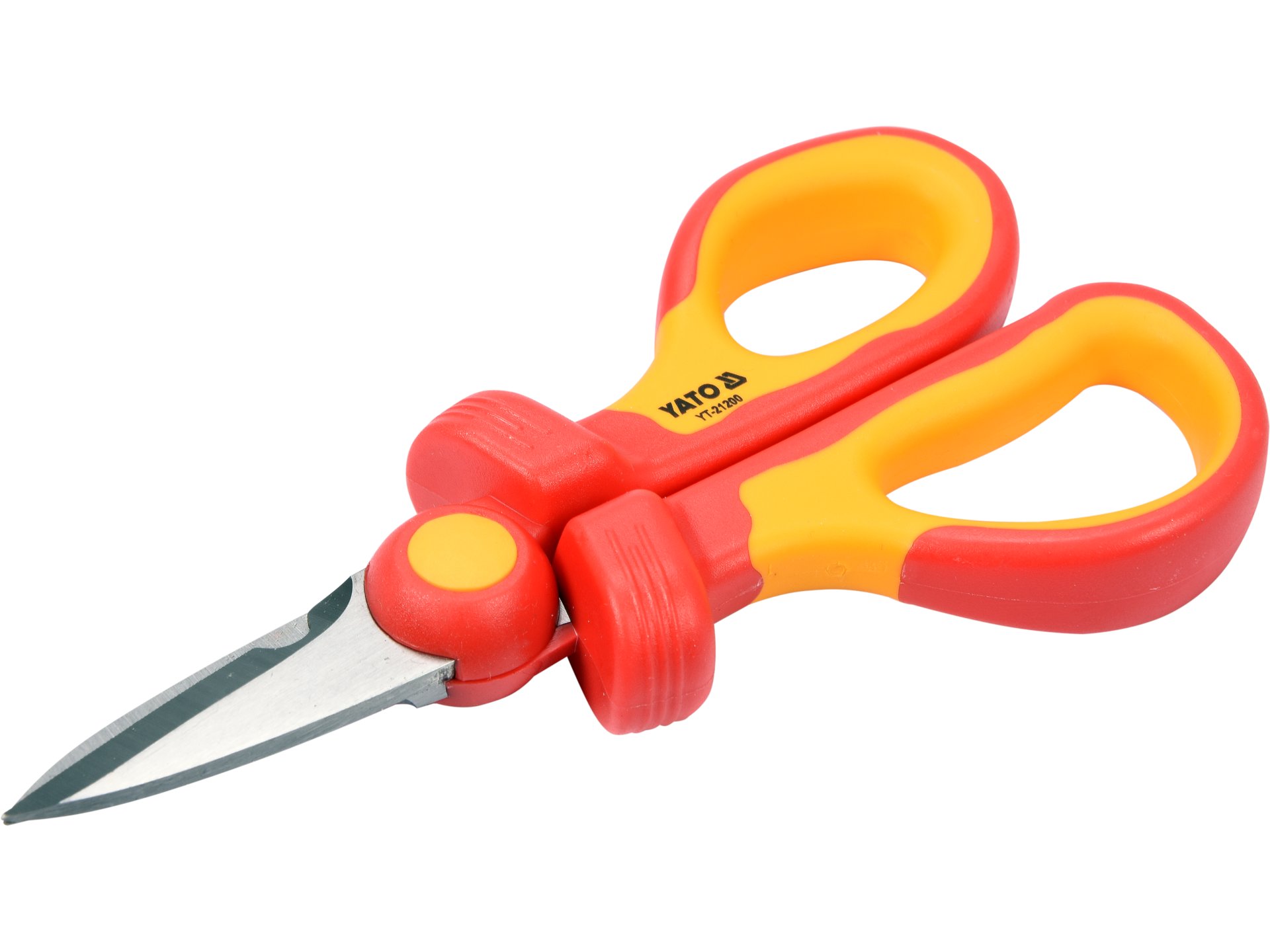 Insulated electrician's scissors
