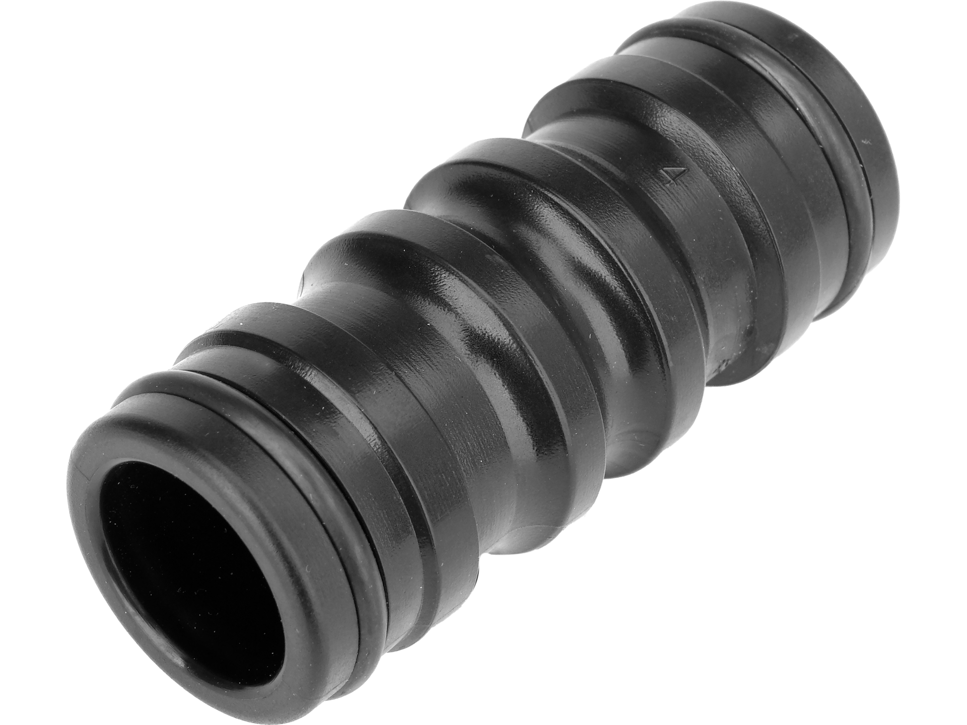 High flow hose coupling