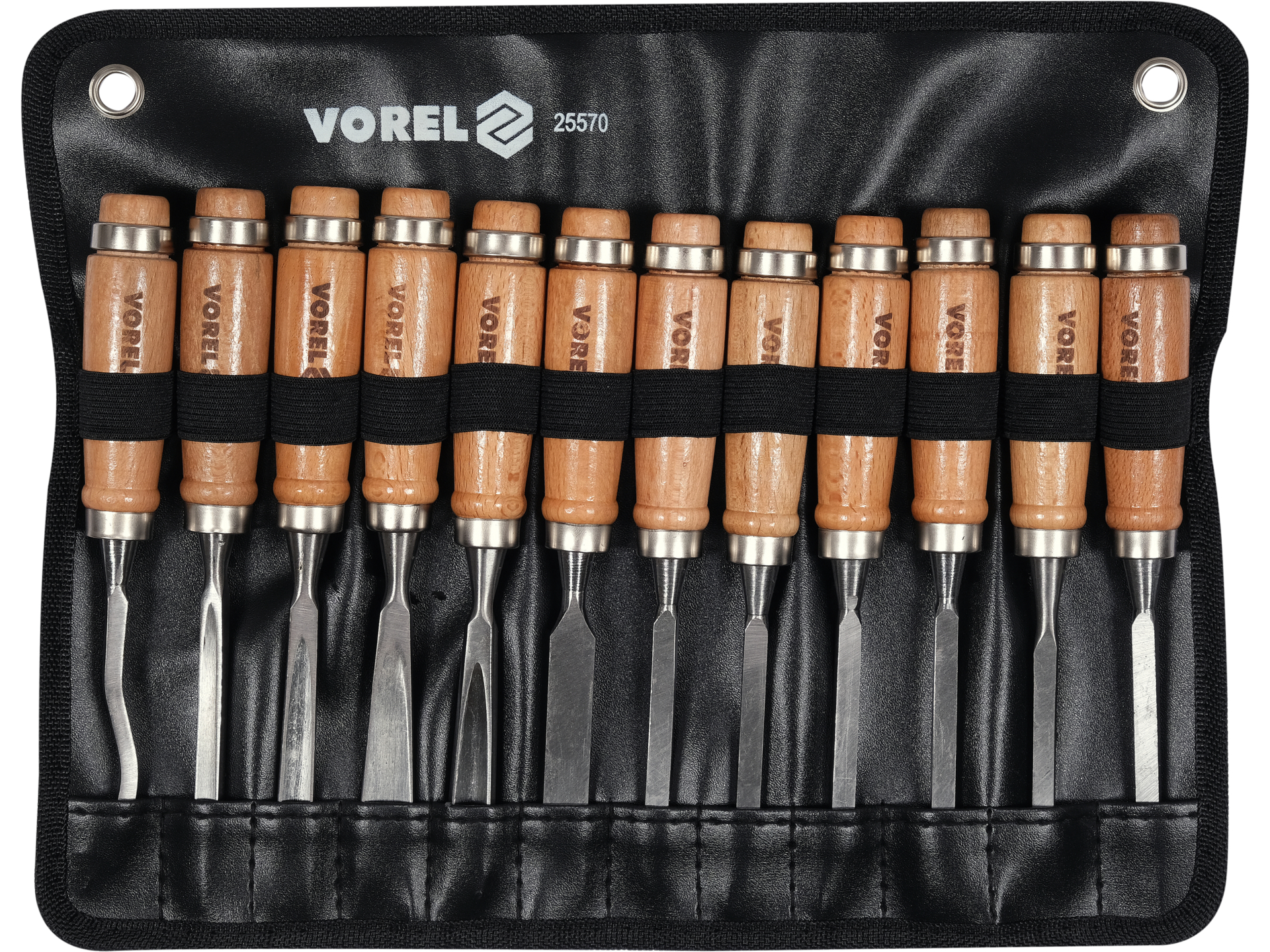 Wood carving chisel set