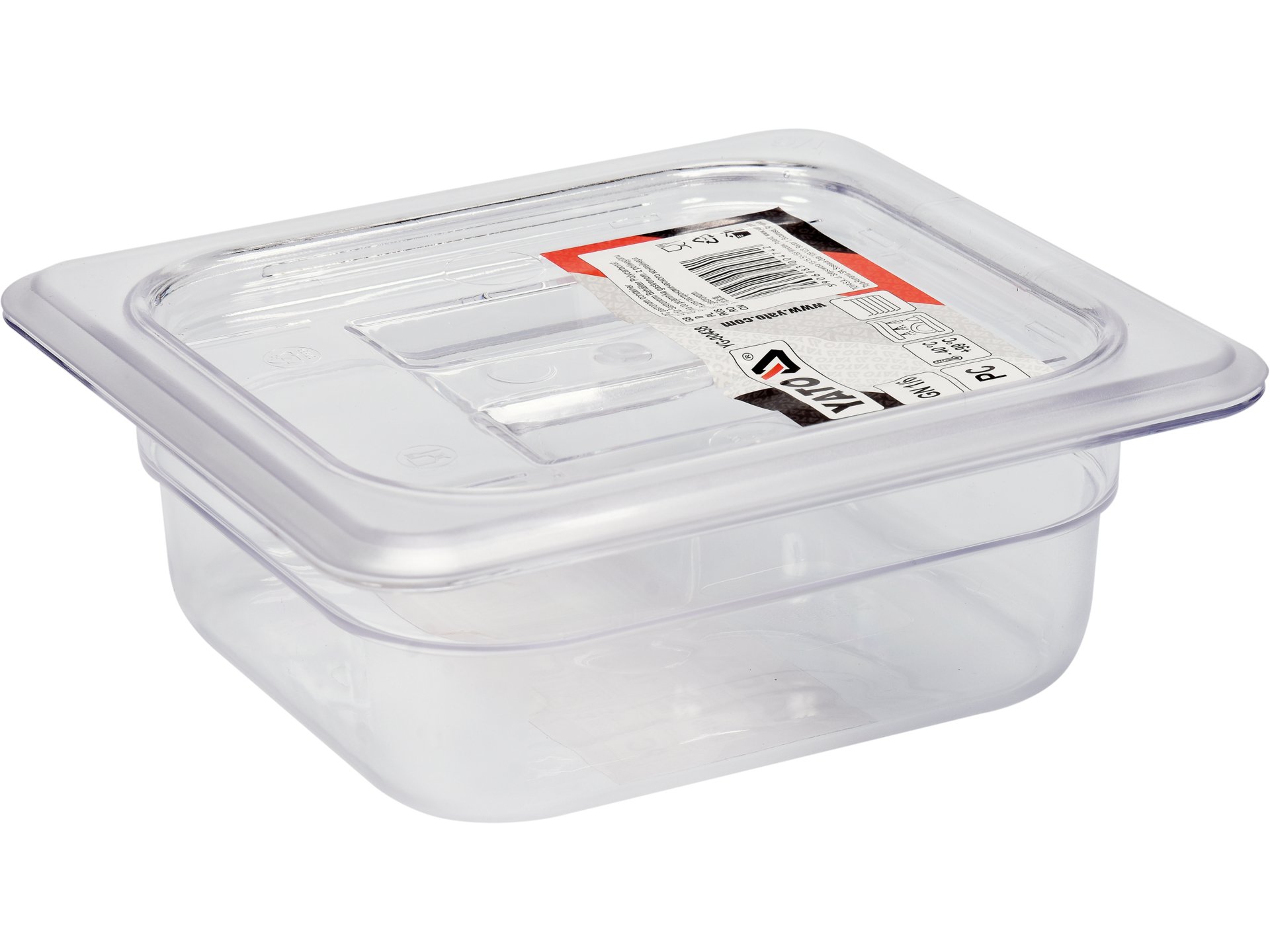 Lid for PC gastronom container  
