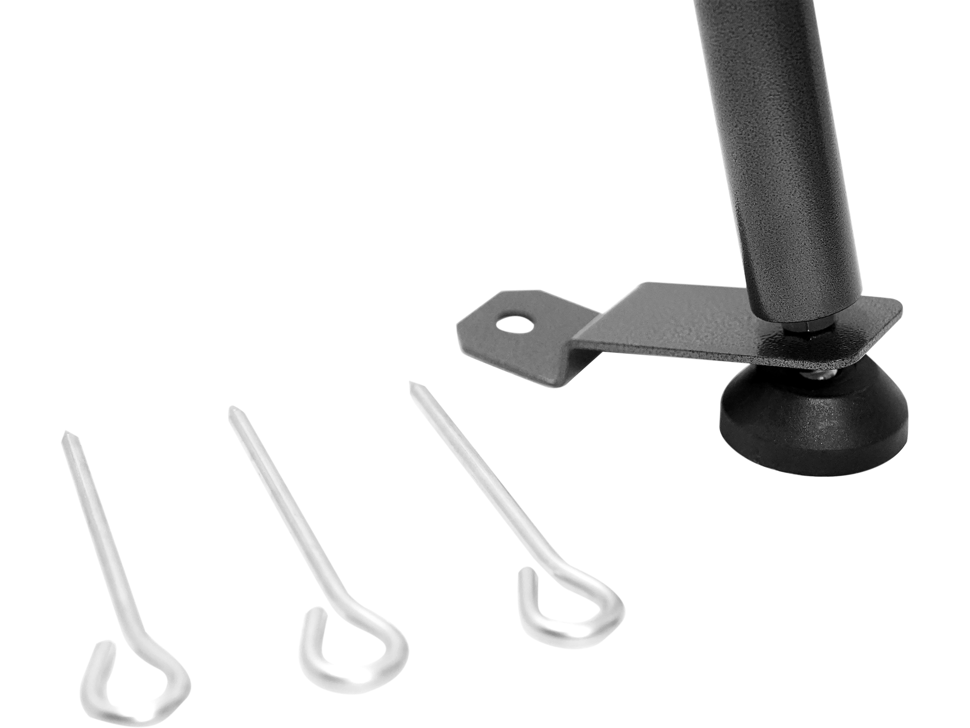 Tripod with grate