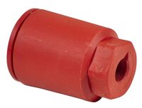 NOZ-Replacement Nozzles for Hughes Safety Showers-Hughes Red