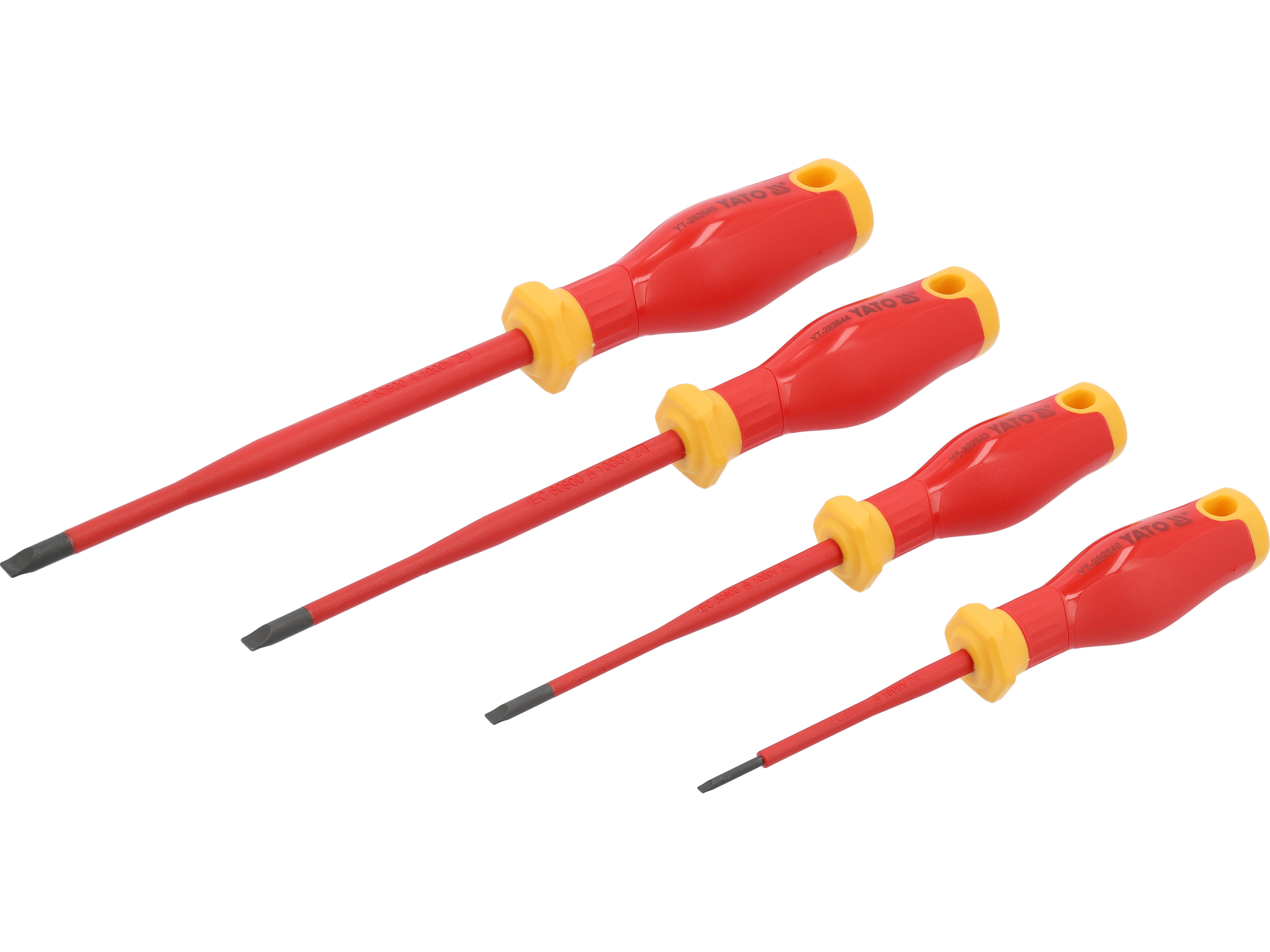 Insulated screwdriver set
