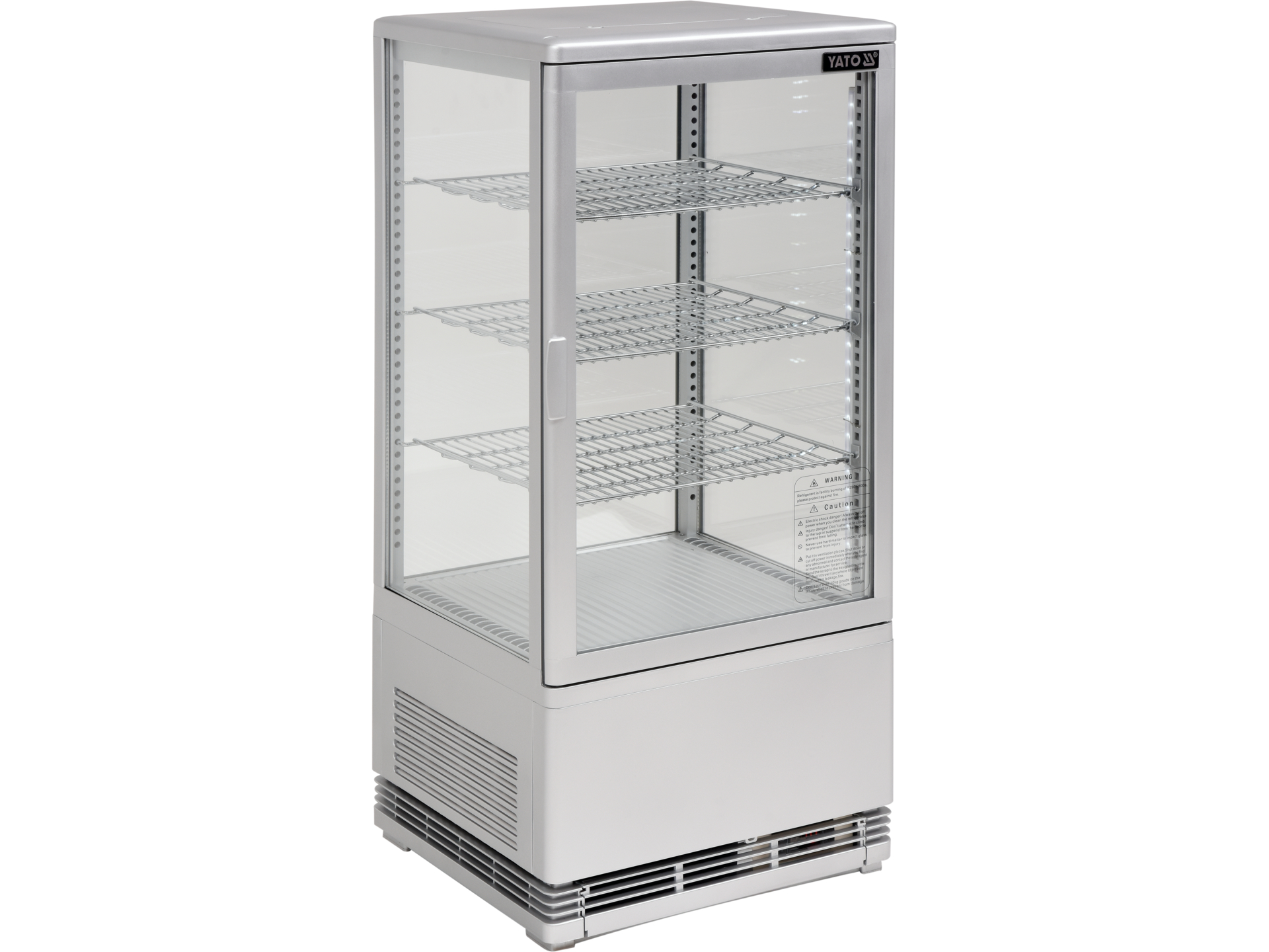 Refrigerated display case