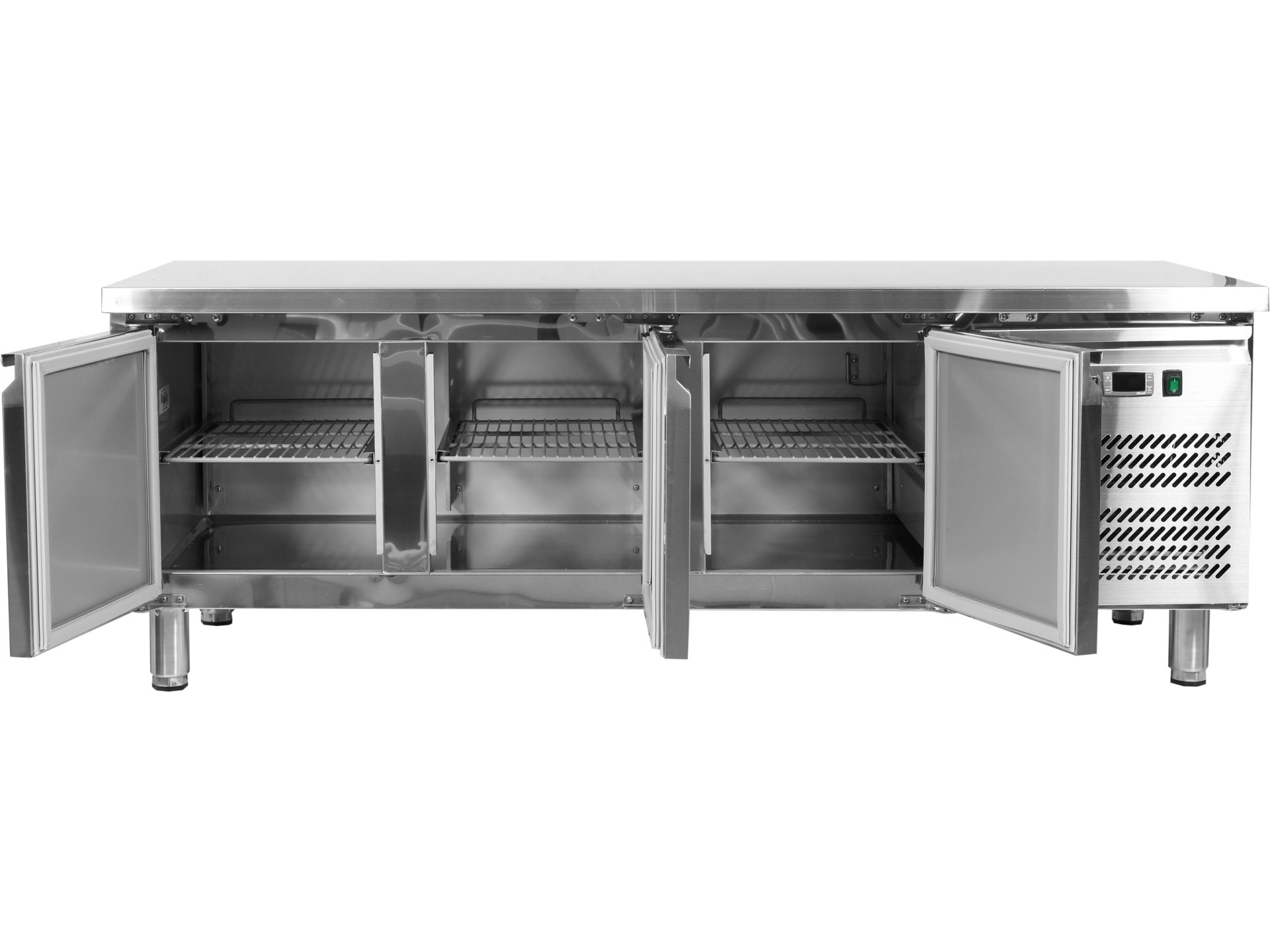 3 door undercounter refrigerator