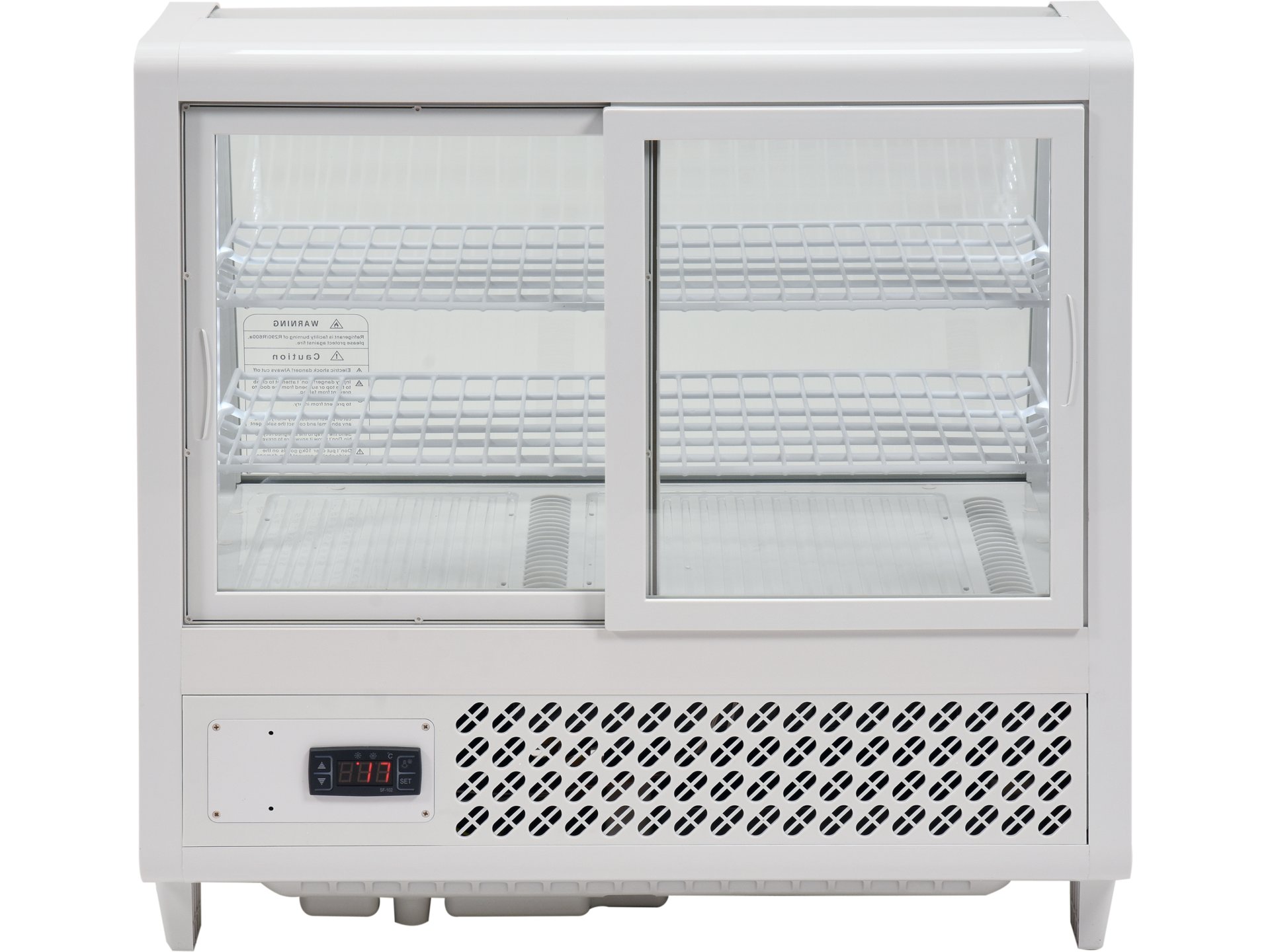 Refrigerated display case