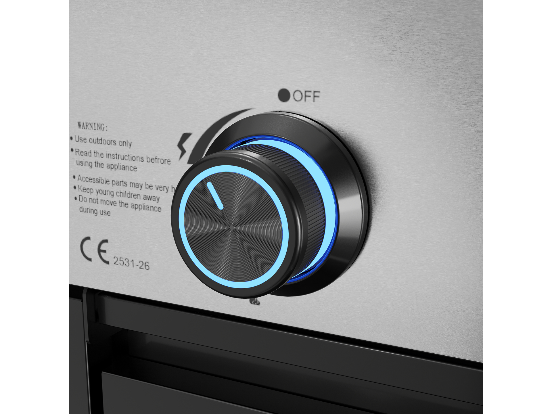 Gas grill with mini kitchen