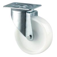Poliamīda transportēšanas ritenis - rotējošs 125 mm