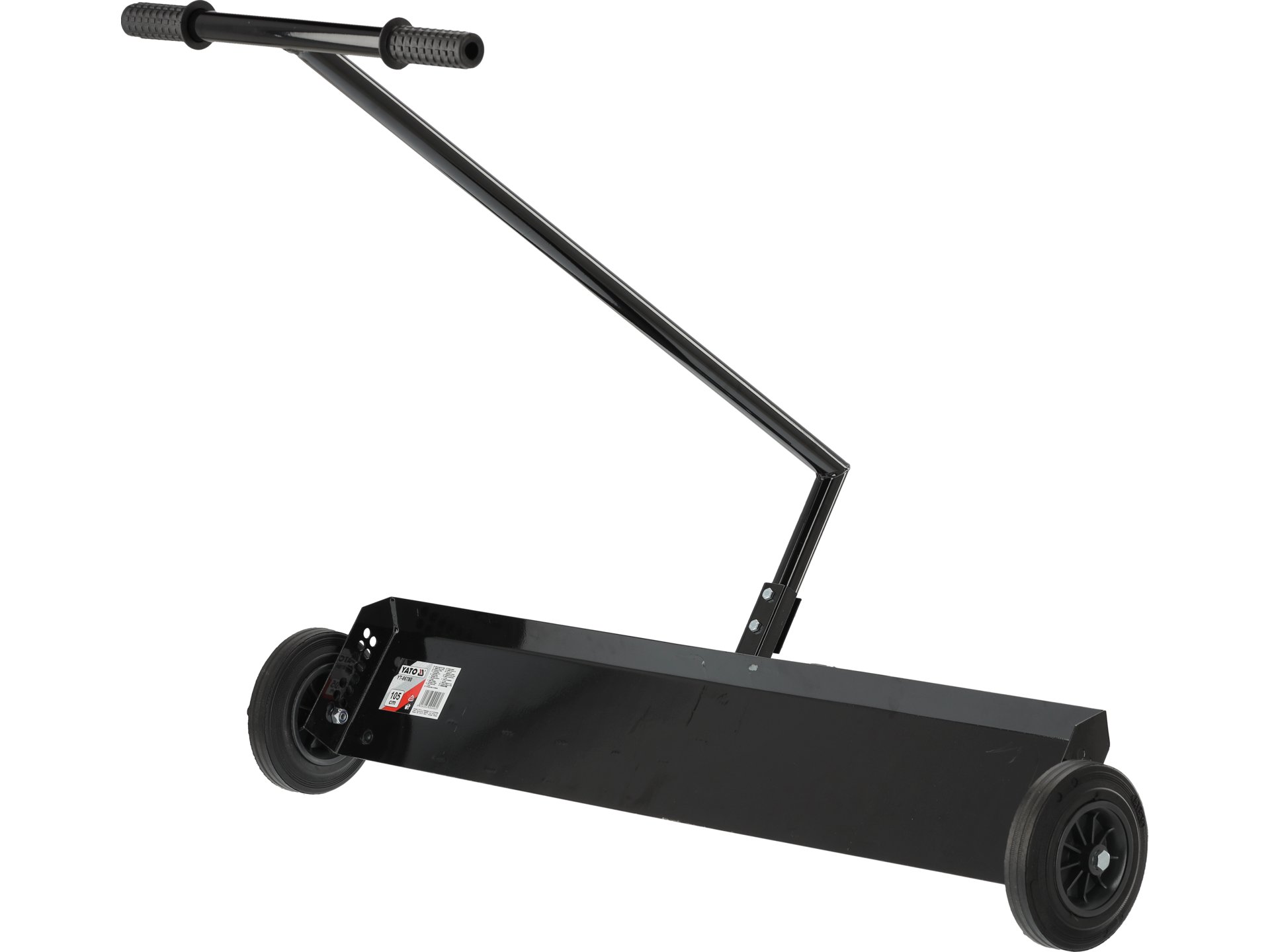 Manual leveler with wheels