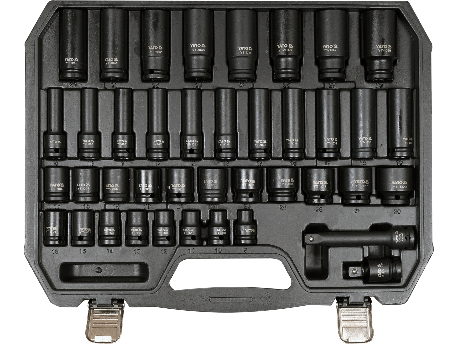 Impact socket set