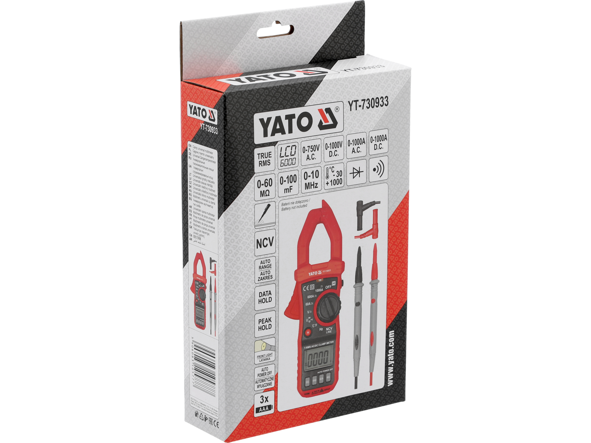 Clamp universal multimeter
