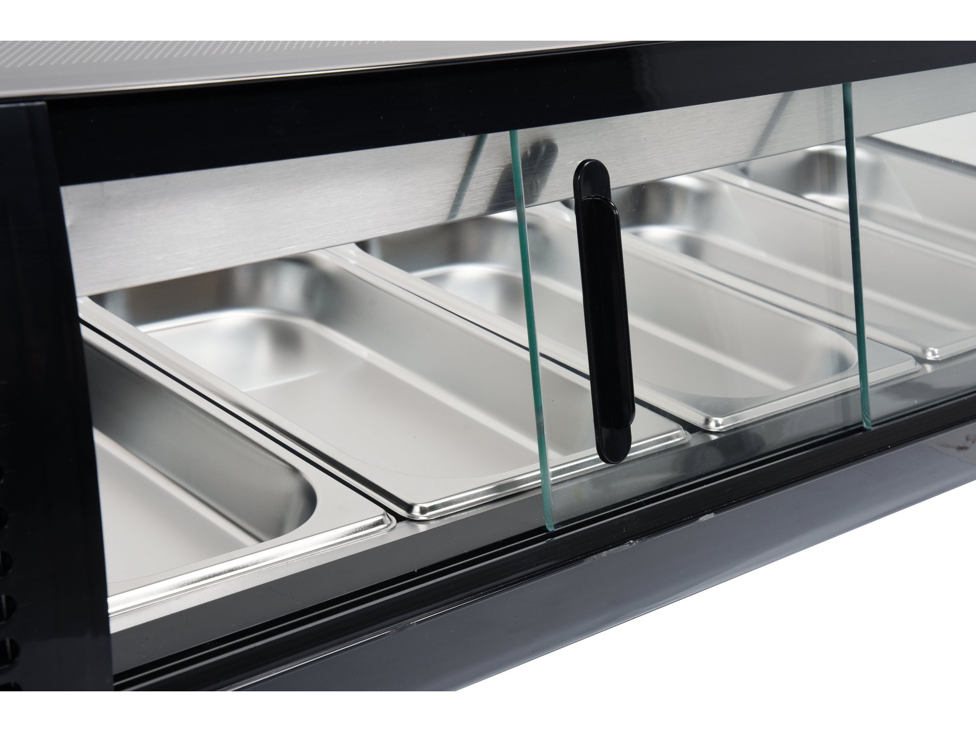 Refrigerated sushi display case