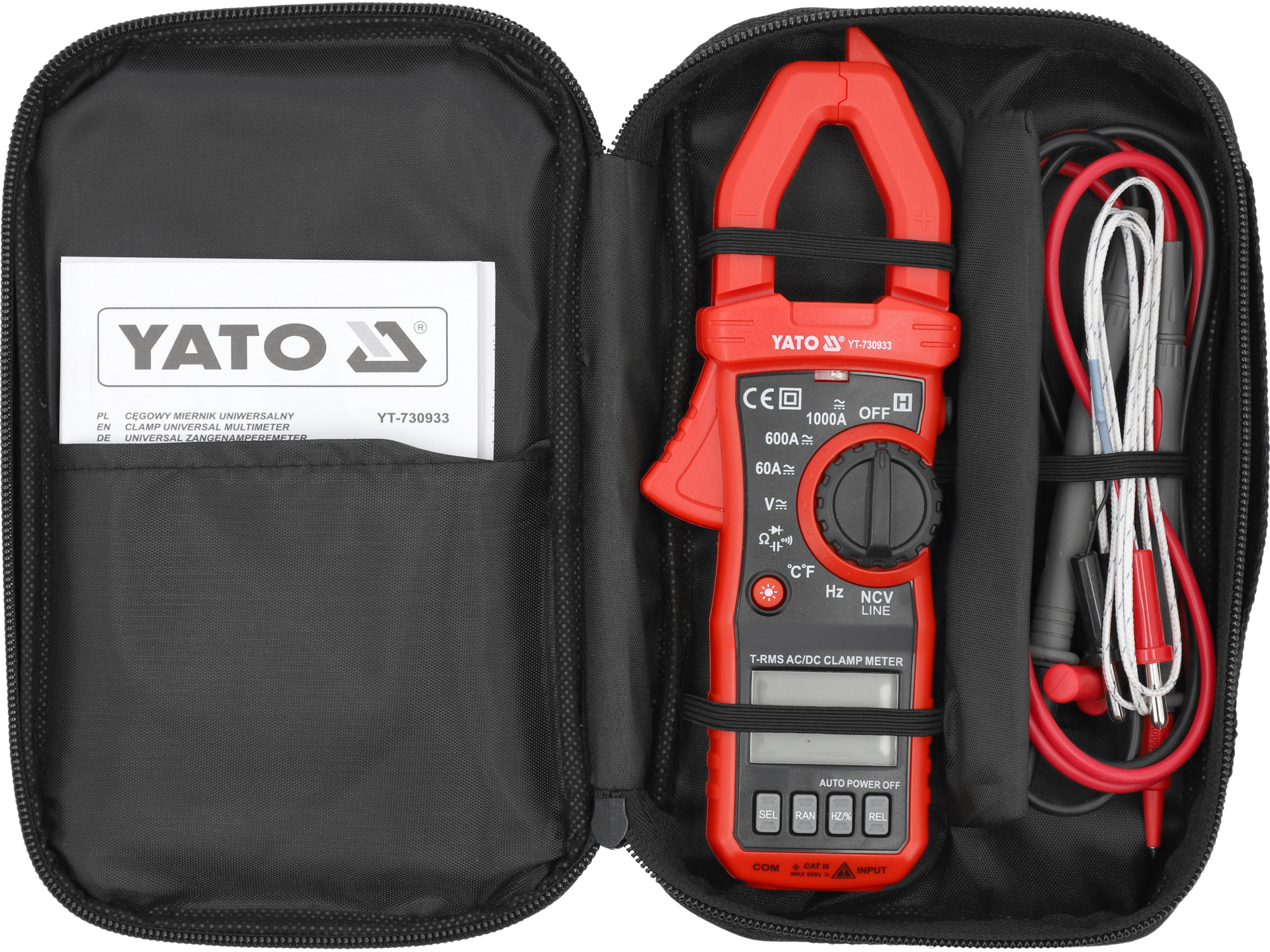 Clamp universal multimeter