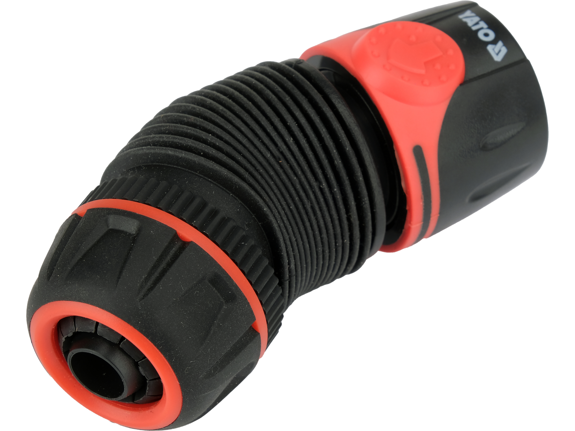Adjustable angle hose connector