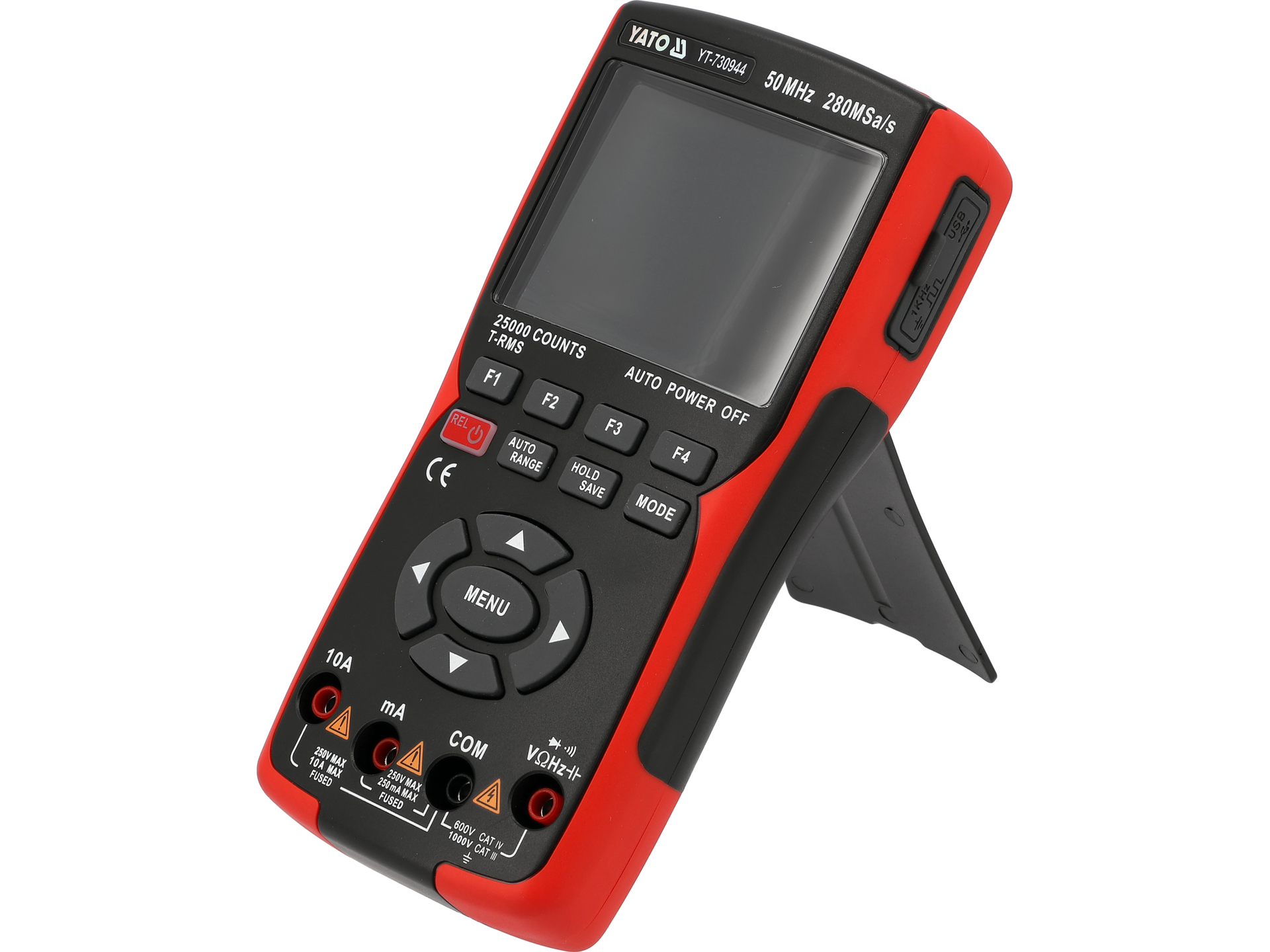 Digital multimeter with oscilloscope