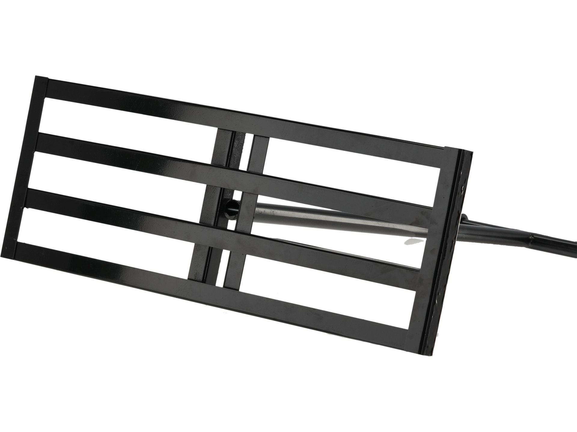 Manual lawn leveling rake