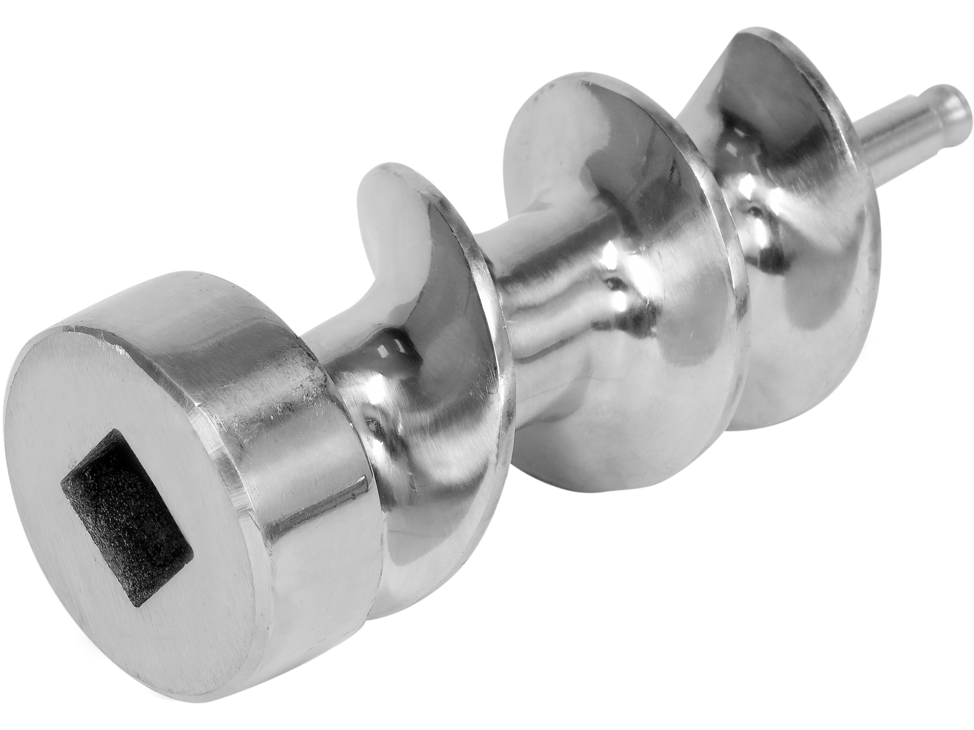 Meat mincer head for tenderizer