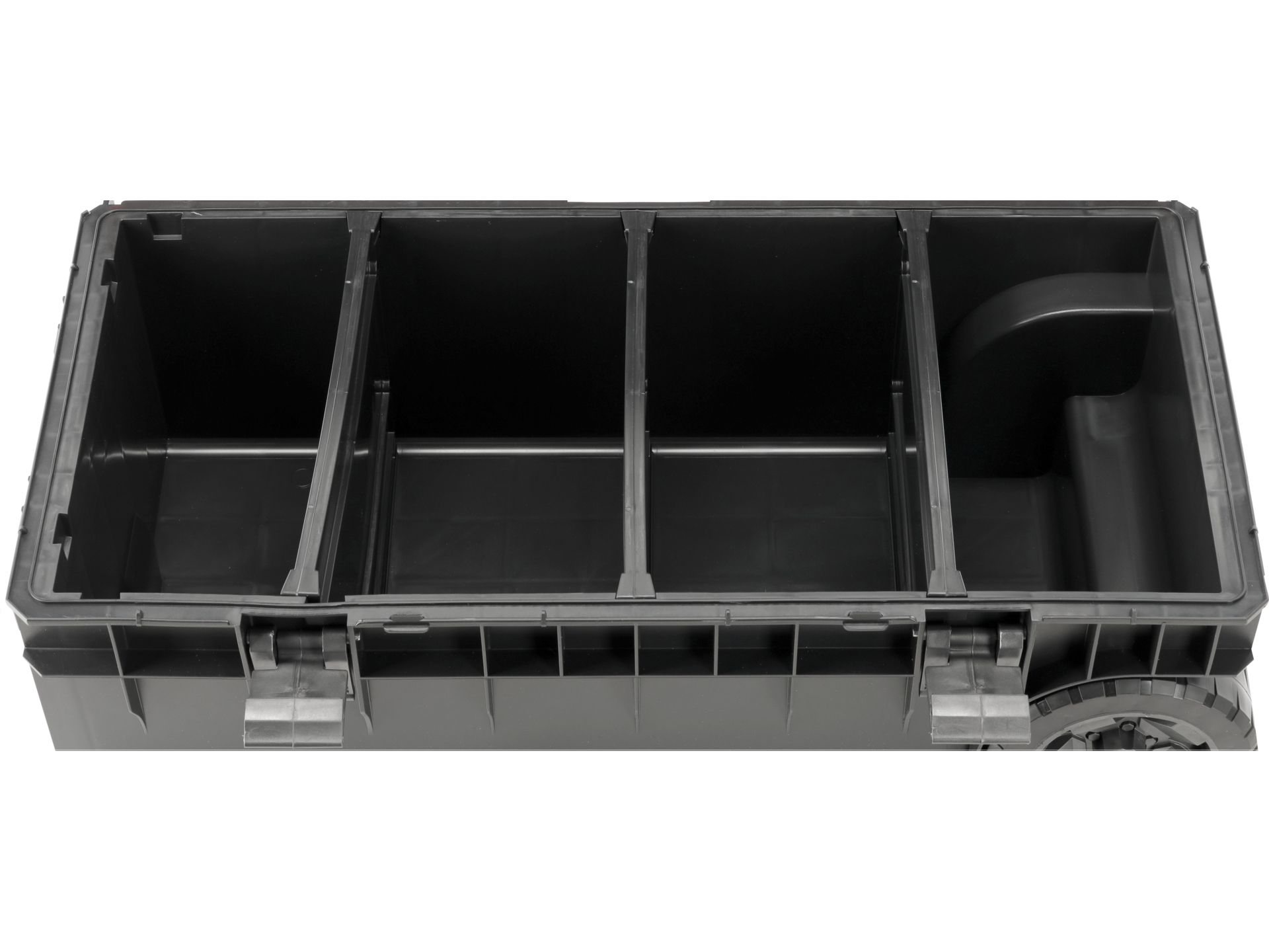 Tool box with wheels