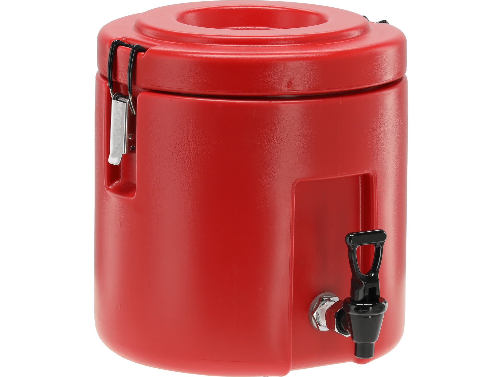 Round isothermal container