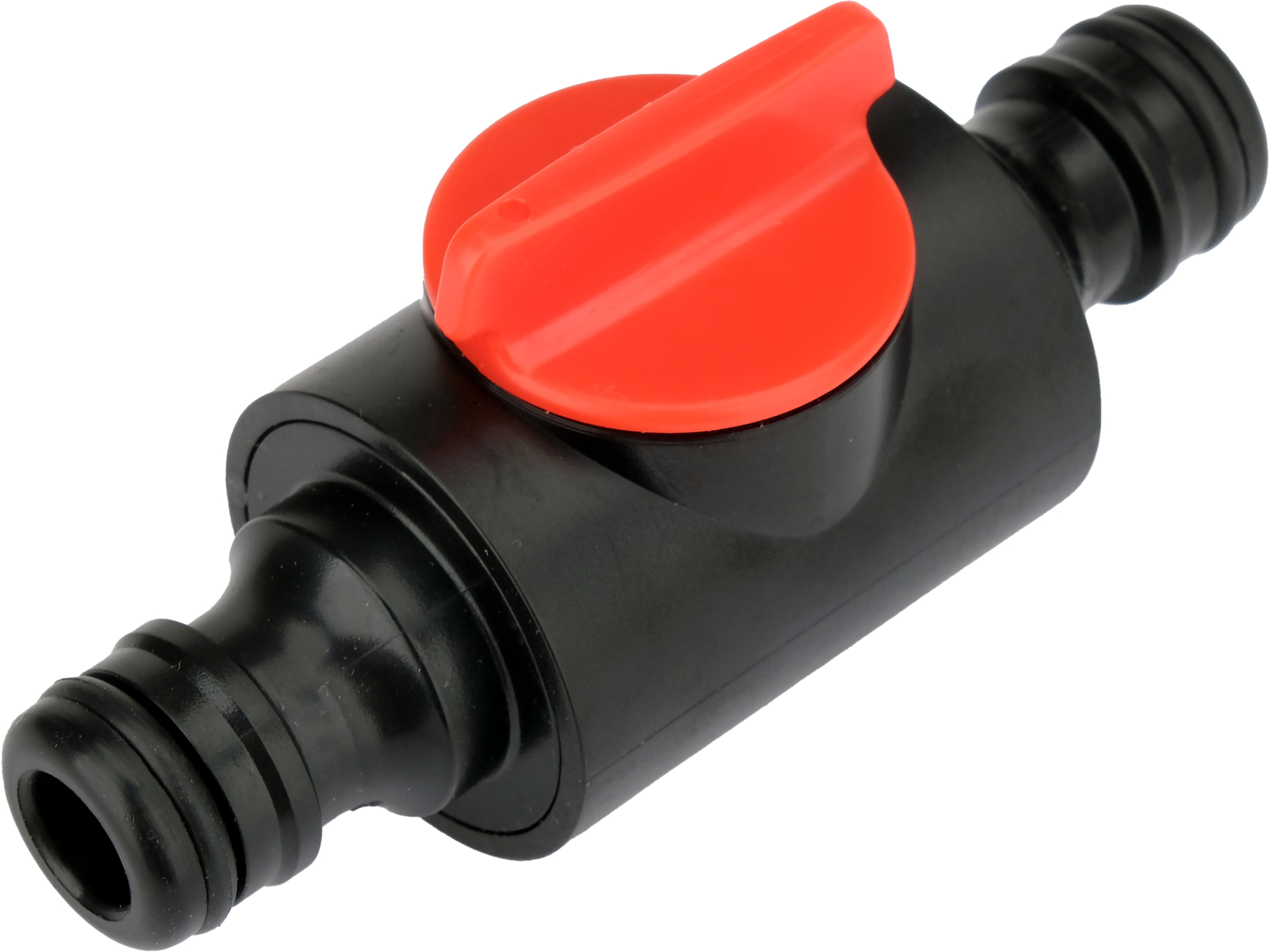 Hose coupling with valve