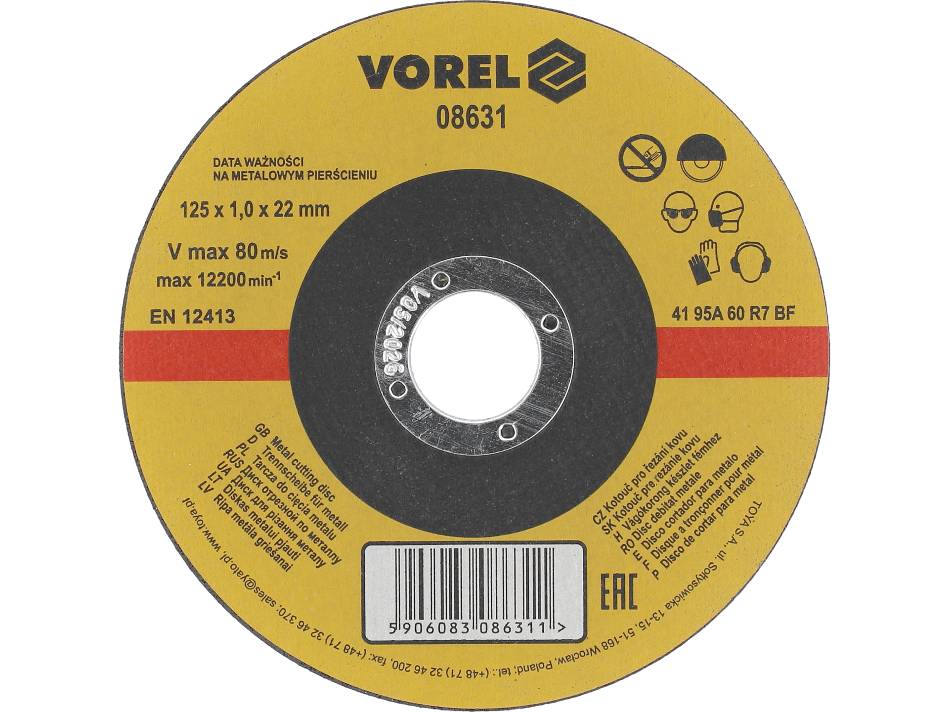 Metāla griešanas disks
