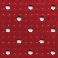 T23RD-Multi Mat II® Red-Notrax Multi Mat II® perforēts atgriezenisks pretslīdes paklājiņš